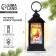 Lamp "Happy New Year", black, 12.5 x 5.7 cm