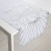 Openwork napkin for the table "Rays", 84 × 40 cm, PVC, silver color