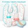 Nibbler for feeding with silicone mesh Basic, turquoise color