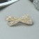 Hair hairpin "Libya" straight bow, 8.5 cm