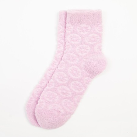 Socks for girls Tainted KAFTAN "Flowerers", size 18-20 cm, lilac color-3