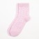 Socks for girls Tainted KAFTAN "Flowerers", size 18-20 cm, lilac color