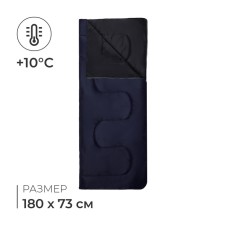 A sleeping bag was 