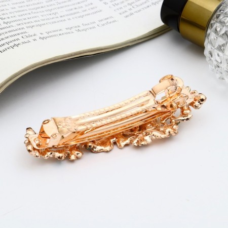 Hair hairpin "Joszy" butterfly flowers, 8.5 cm-1