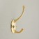 Hook furniture tundra TKD002 Light, two -rod, gold, 4 pcs TMP