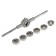 Set of tundra dicks, m3 - M12 + plane holder, 8 items