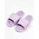 Slippers with a massage effect, open nose, size 42-43, purple color