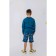 Sweatshirt for boys, height 122 cm, blue color