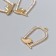 Decor for creativity Metal "Golden Bird and Cage" rhinestones 2.4x1.5 cm