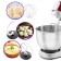 Mixer KitFort KT-1367, Planetarny, 1200 W, 6 l, 6 speeds, red-silver
