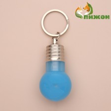 Light beacon on a collar for large and medium dogs, packing 12 pcs, blue