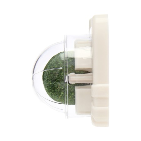A toy for cats with cat mint "cat", 6.8 cm, white-2