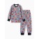 Pajamas for the boy "Machine", gray color, height 110