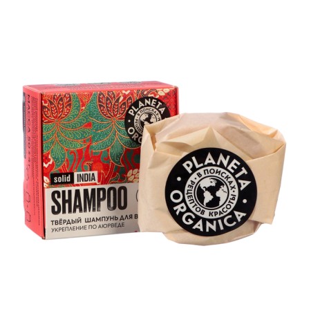 Hairy Hair Shampoo Planeta Organica "India", 50 g