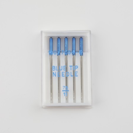 Needles for household sewing machines "Blue needle", for thin fabrics, No. 75/11, 5 pcs-3