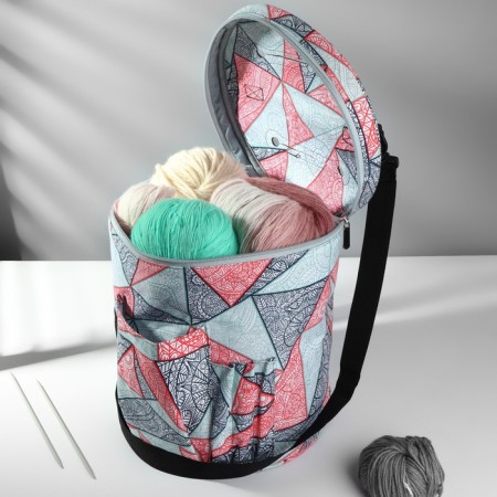 Flower bag "Flowers", with handles/pockets, d = 28 × 32 cm, color colorful color-1