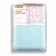 Curtain for the kitchen arch Witerra 285x160cm, blue, veil, PE100%