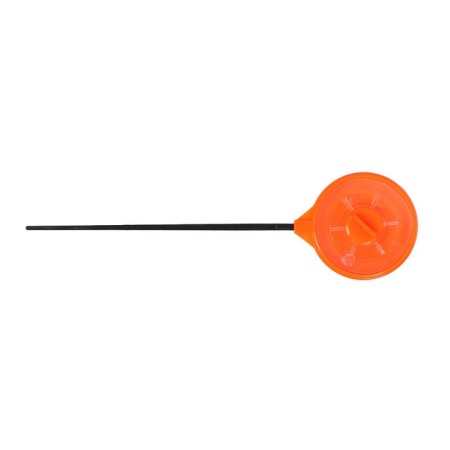 Fishing rod winter balalaika, orange color, HFB-22-1