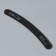 File - emery, abrasiveness 80/100, 18 cm, black color