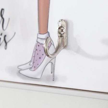 Decorative hooks 2 hooks "Walk in Paris" 19x24 cm-2