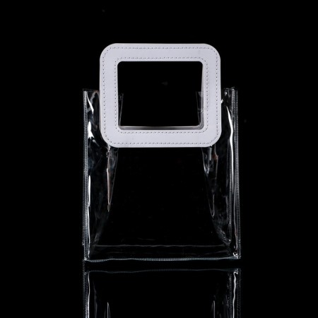 Gift package from PVC white 20 x 18 x 10 cm-1