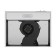 Kitchen hood Homsair Horizontal 50, 15 m2, 3 modes, stainless steel