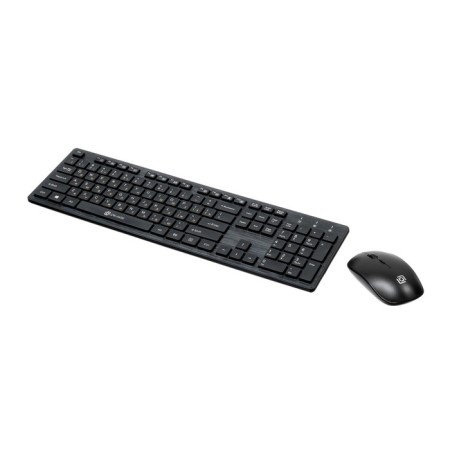 Keyboard + Mouse Rick 240m Claw: Black Mouse: Black USB Wireless Slim Multimedia (1091 103388-1