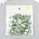 Decor for creativity plastic "Rhinestones. Light green" set 300 pcs d = 0.8 cm