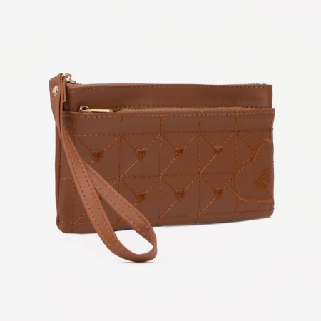 Lightning wallet, brown color
