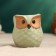Pot "Owl Ava" 6x6x6.5cm, mix