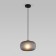 Suspended lamp Eurosvet gem 50262/1, E27, 1x60W, 250x250 mm, black color