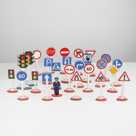 Set "Road Signs" 26 pcs. in the village. box-2