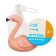 Bath toy "Pink Flamingo", 1 pc, crumb I