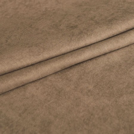 Set of curtains "Soft", size 145 x 270 cm - 2 pcs, grab - 2 pcs, color is dark - beige-1