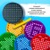 The training tablet "Magnetic drawing", 120 holes, 5 cards, black color