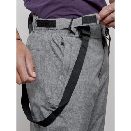 Semi -combinezone ski insulated male winter, size 48, color gray color-12