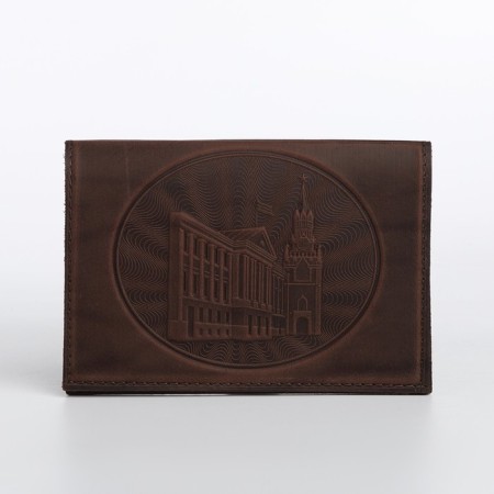 Cover for passport, coffee color-1