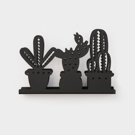 Salphetens Dolyana "Cacti", 15 × 4 × 10.3 cm, black color-3