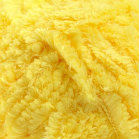 Yarn "Fable Fur" 100% micropoliester 100m/100g (984 lemon)-2