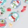Decorative sticker Room Decor "New Year's toys 1" 14x25 cm