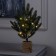 LED bush "Malaya" 35 cm, 30 LED, AAX3 batteries (not included), glow warm white