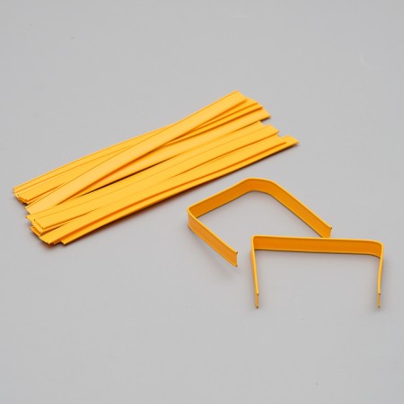 Clip tap in a cut, yellow, 13 cm-1