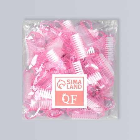 Brush d/arms and legs straight 6.5*1.3cm (set 50pcs) roses packet nakl qf-5