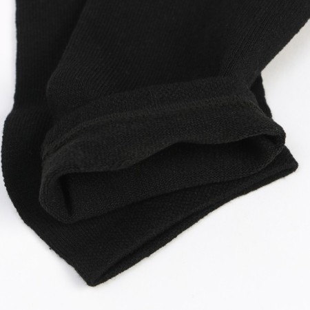 Male socks shortened, black color, size 27-3