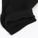 Male socks shortened, black color, size 27