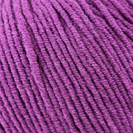 Yarn "Jeans" 55% cotton, 45% acrylic 160m/50g (50 purple)-3