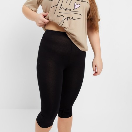 Women's breeches, black color, size 58-2