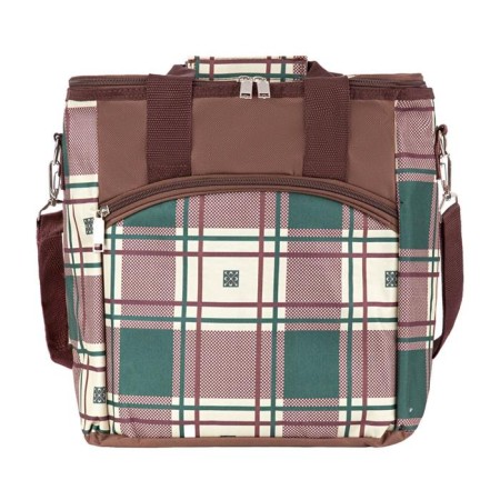 Thermo -mosuma with a zipper 20 l, brown color-3