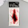 Tattoo on the body color "Wound Spider" 10.5x6 cm