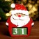 Eternal calendar "Santa Claus" 12.5 × 3.5 × 13 cm